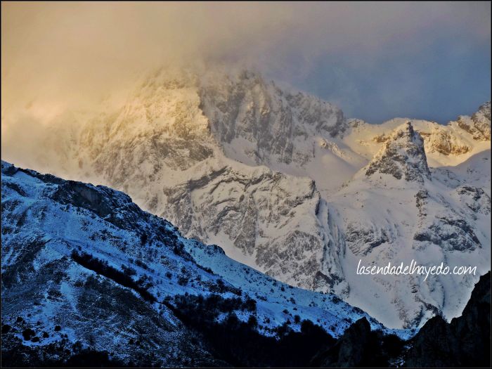 Ubiña, amanecer invernal